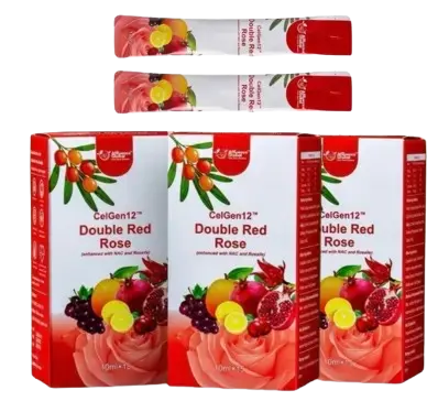 double red rose