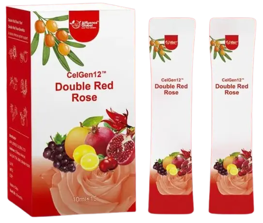 double red rose