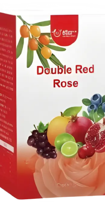 Double Red Rose